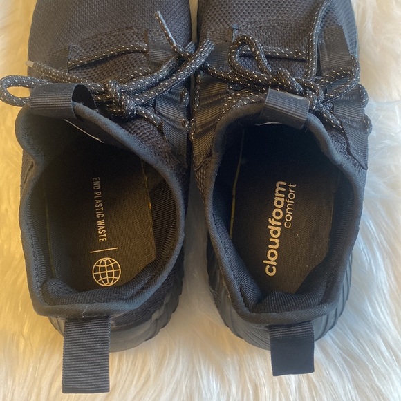 Adidas Kaptir 3.0 Slip On Cloudfoam Sneakers Men’s Size 9 Women’s Size 10.5 - Picture 7 of 9